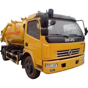 Model DFAC 4x2 Sewage Suction Truck with 6 CBM Tank Capacity and 1-10T Load