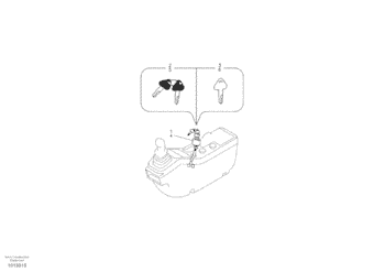 Starter Switch Vo-lvo EC240C Excavator Spare Parts VOE14526158 14526158