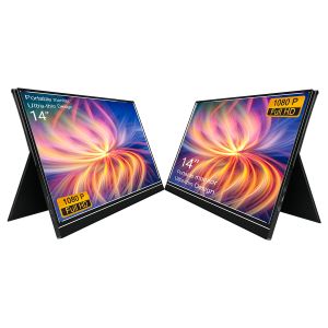 14 Inch Refresh Rate 60Hz 9mm Thickness Portable External Display