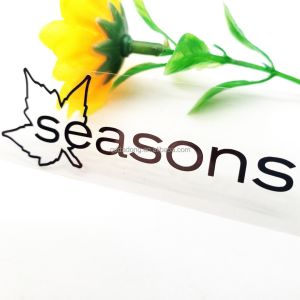 Sample in Advance Customized Ultra-Thin Metal Logos with Nickel Silver Metal