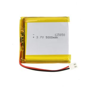 High Capacity High Cycle Time Lipo Battery 3.7v Rechargeable Batteries 125050