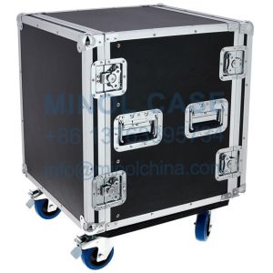Amp Rack ATA Flight Case With Wheels Flight Case For Audio Dj Equipment