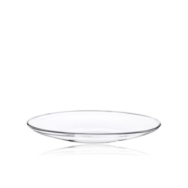 High Quality Clear Transparent Coffee Set Coffee Mug Plate Set