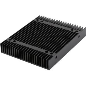 China Electronic Devices Skived Fin Heat Sink Black Lightweight Thermal Component Designed for Electronics Cooling and Heat Dissipation on sale