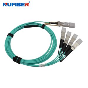 100G QSFP28 to 4x25G SFP28 AOC Active Optical Cable 1m 2m 3m 5m 7m