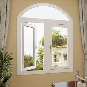 1.4mm Aluminum Wall Thickness Swing Open French Window for Custom Design