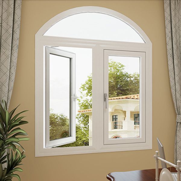 1.4mm Aluminum Wall Thickness Swing Open French Window for Custom Design