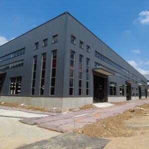 Prefab Light Steel Structure Warehouse with H-Section Beams