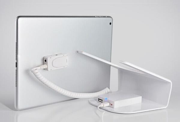 Quality COMER Display Anti Theft For pad With Alarm And Charging Function tablet panel computer stands for digital stores for sale
