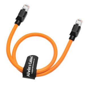 Alvin's Cable Cat6 Shielded Profinet Cable 2ft High Flex for Industrial Use