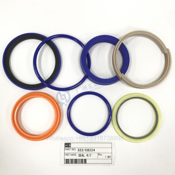 JCB 3CX 4CX Excavator Seal Kit 322 - E8224 Backhoe Loader Rubber Seal Kit 322E8224