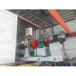 Customized Rubber Mixing Machine , Multifunction Two Roll Mixing Mill