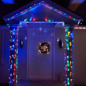 Ultra Bright Jumbo Bulbs 8 Modes 66FT Christmas String Lights
