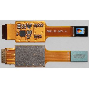 Compact 0.23 Inch Micro OLED Microdisplay with Vertical RGB Strip Color Pixel