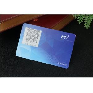 Bluetooth Payment Contactless RFID Card 1.5mm With Video Screen