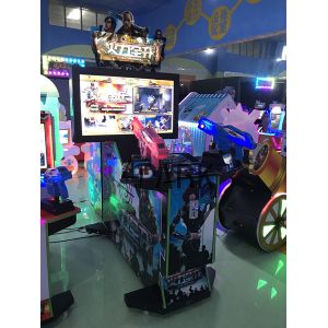 Amusement Shooting Arcade Machines Coin Operated Ultra Fire Power Game