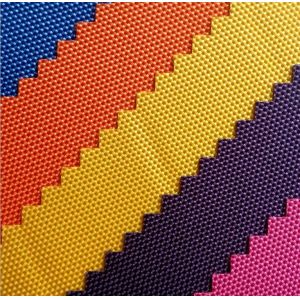 Polyester 1200D Oxford fabric pvc backing waterproof plain dyed for bags, tent,