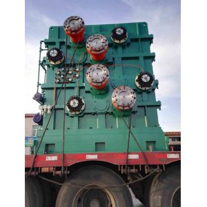 Two Roll Mixing Mill Rubber Calender Machine 160Kw Water Cooling