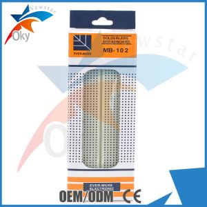 Wholesale ABS 20 - 29 AWG Arduino Breadboard Kit , 830 Points Solderless PCB Breadboard from china suppliers