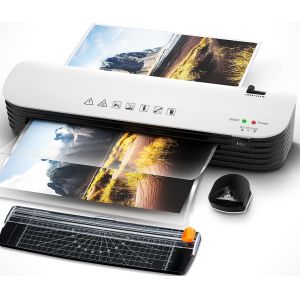 Customized Colorful 3 in 1 Thermal Laminator with Corner Rounder and Paper