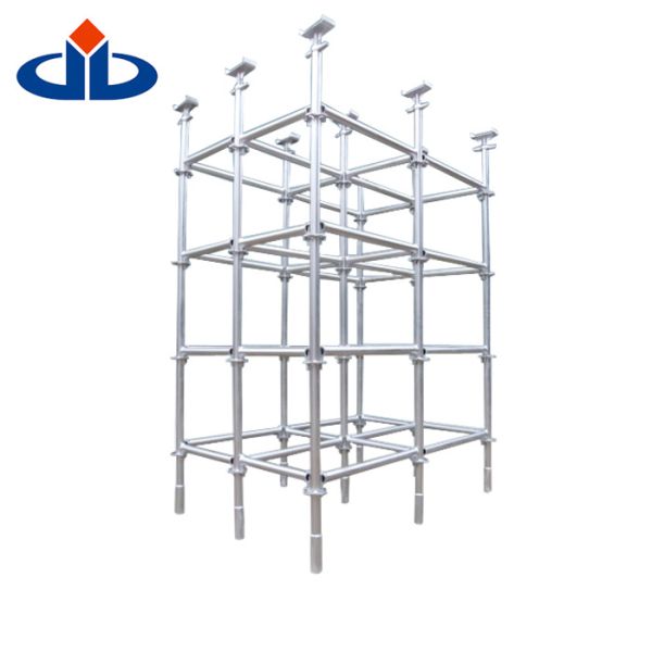 Quality Safety Metal Ringlock Scaffold System Build Jack Scaffolding Self - Locking for sale