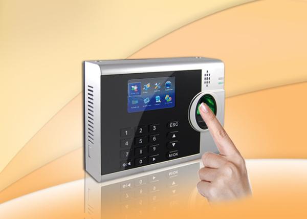 TCP / IP biometric time attendance system Support Webserver , Embedded LINUX