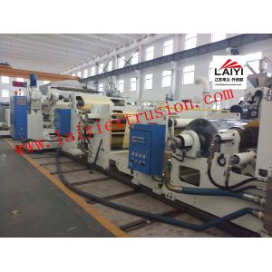 Automatic Big Size Roller Plastic Laminating Machine With Double Shaft - Less
