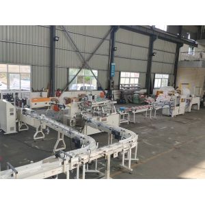 Conveying Servo Feeding Tissue Paper Cutting Machine XINYUN Carton Soft