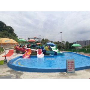 200m2 Area Wide Family Water Slide For Children Easy Installation