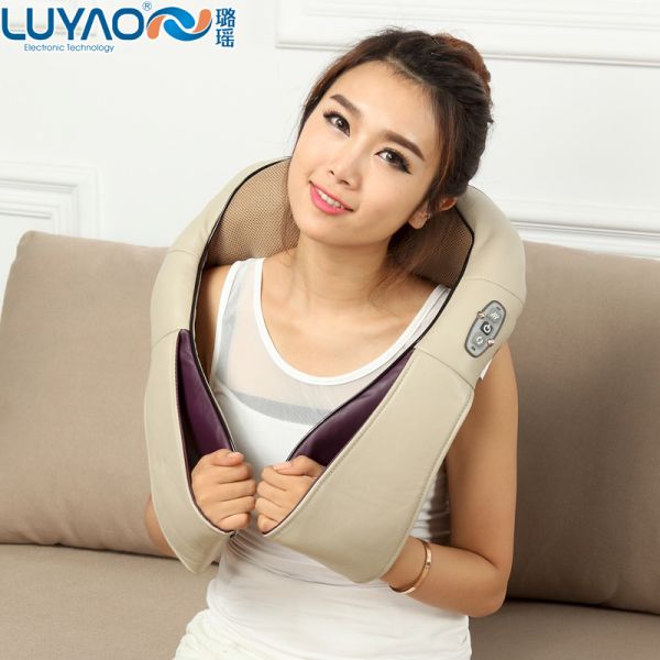 Easy Operation Electric Shiatsu Neck Shoulder Massager With Heating Function
