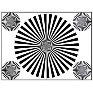 Wholesale Back Focus Optical Resolution Test Chart SineImage YE0220 For Camera Lenses from china suppliers