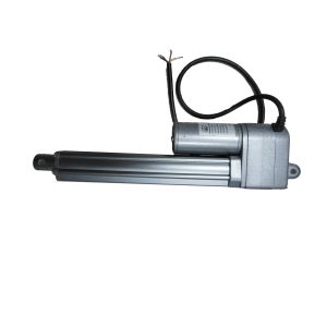 China electric actuator with pot 24vdc, 300mm stroke length 1000N force,