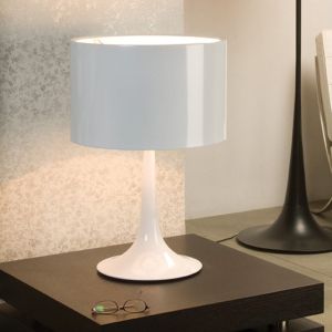 Modern Mushroom table lamp black white simple art salon light bedside Flos Spun