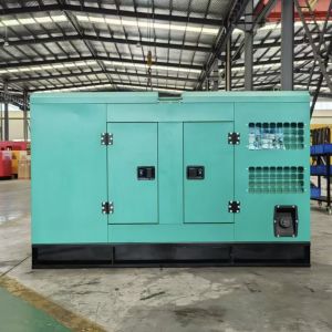Soundproof Power Station 900KW 1125KVA Powerful Diesel Generator Set