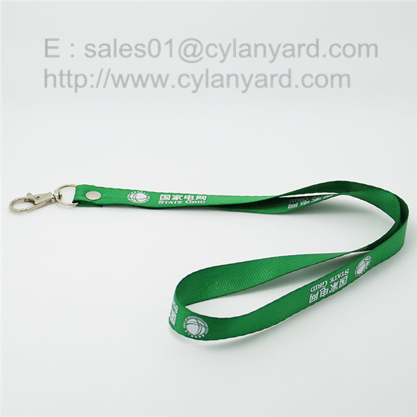 Quality Key holder lanyards, rivet polyester key lanyard with split ring for sale