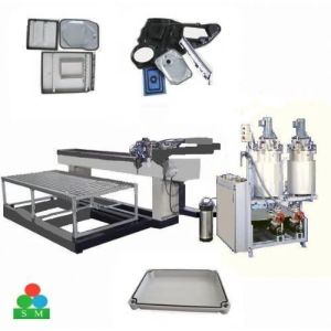 Tank Fixing SIP PU Glue Applying Machine