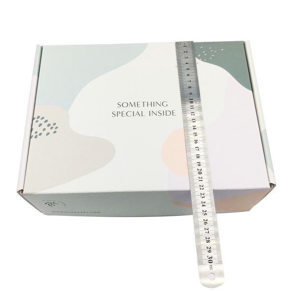 Shipping Corrugated Cardboard Gift Boxes Folding 4C Printed 300gsm C1S