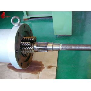 Forming Plastic Extruder Machine For PVC Sheet , 9Cr18MoV 38CrMoAIA