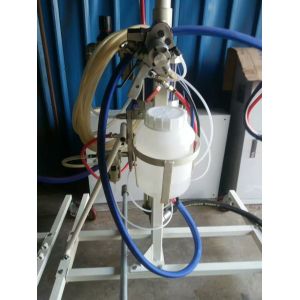 resin spray gun with chop system