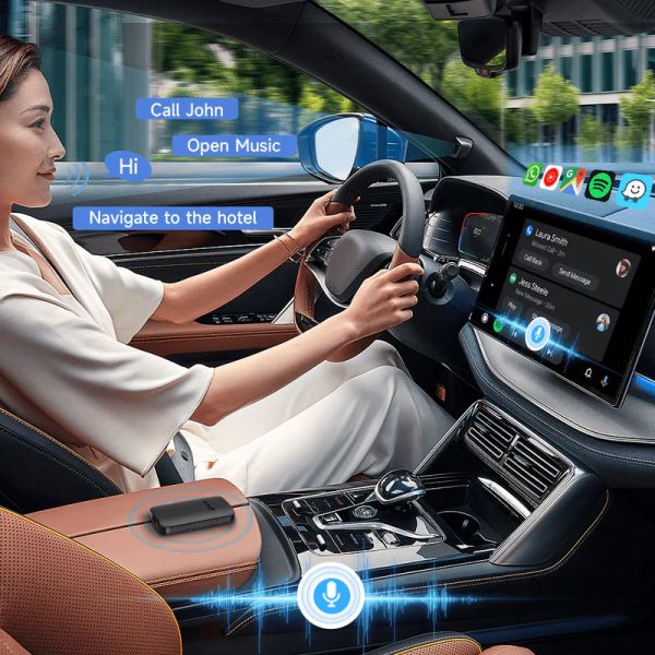 High Speed Wired Android Auto To Wireless Dongle A2A Android Auto Wireless Adapter