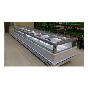 Built In Compressor For Fast Refrigeration Of Frozen Products Freezer Island