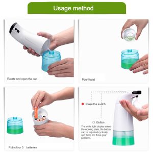 Adjustable Output Volume Rechargeable IPX4 Electric Soap Dispenser