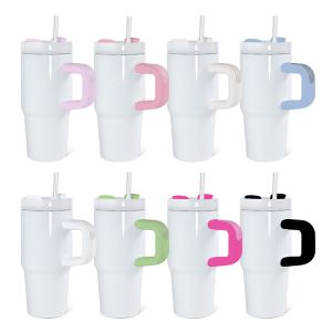 Stainless Steel Insulated 14oz Sublimation Handle Car Cup Portable Sublimation