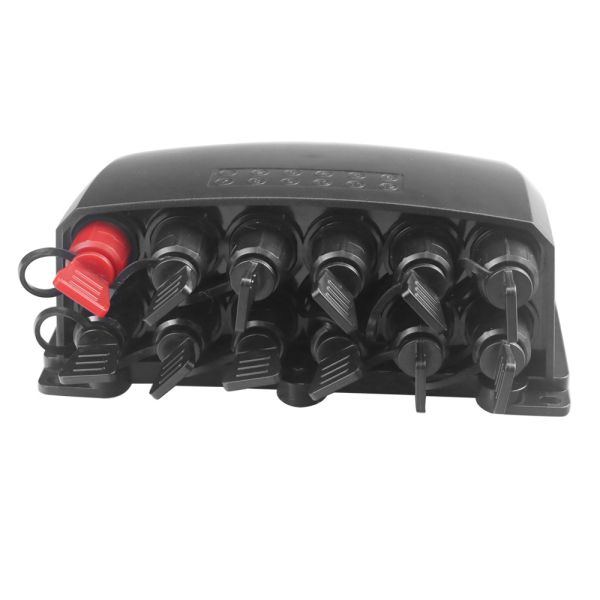 Pre-Connected 12-core Fiber Optic Distribution Box Red/Green/Black With Mini SC Adapter