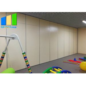 Laminate Veneer Folding Movable Sound Proof High Partition Walls For Office