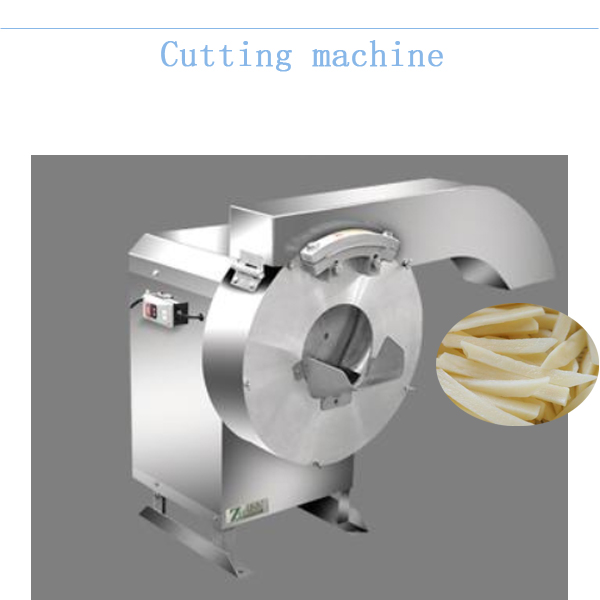 100kg/H Industrial Frozen French Fries Making Machine Semi Automacit