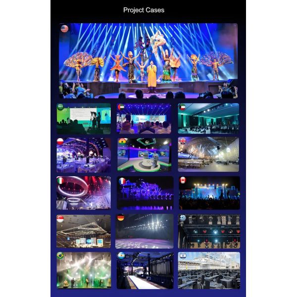 400W LED Leko Framing Cutting Profile Spotlight RGBW 4 in 1 for Cofnerence Church Theater TV Station