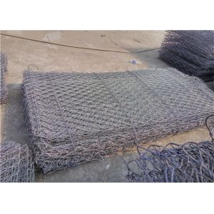 Customization Galvanized Gabion Cages With Pvc Coated Surface