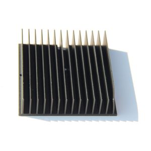China Black Anodized 6005-T5 Aluminium Heatsink Extrusions , Finished Machining on sale China Black Anodized 6005-T5 Aluminium Heatsink Extrusions , Finished Machining on sale