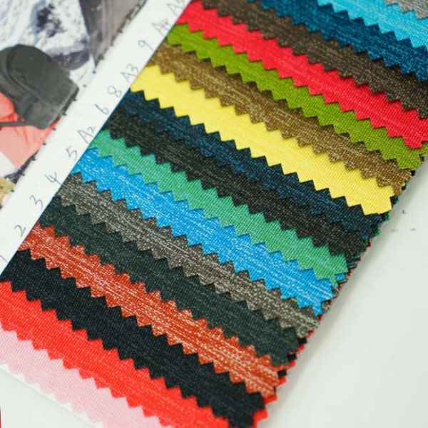 PU Waterproof Oxford Polyester Fabric Double Colour Plain Surface